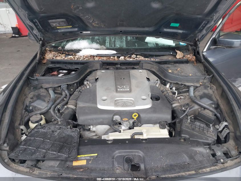 2012 Infiniti G37X VIN: JN1CV6AR9CM970153 Lot: 43865510