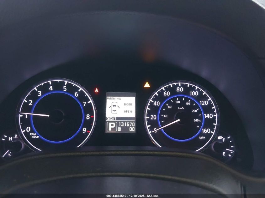 2012 Infiniti G37X VIN: JN1CV6AR9CM970153 Lot: 43865510