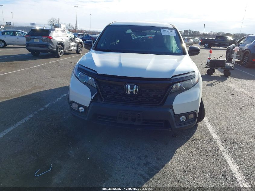 2021 Honda Passport Awd Sport VIN: 5FNYF8H23MB021311 Lot: 43865537