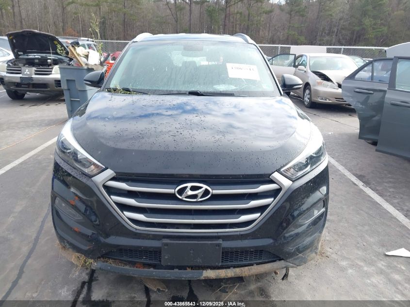 2017 Hyundai Tucson Se Plus VIN: KM8J33A44HU381351 Lot: 43865543
