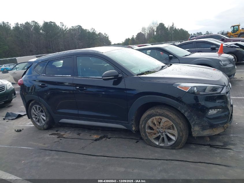 2017 Hyundai Tucson Se Plus VIN: KM8J33A44HU381351 Lot: 43865543