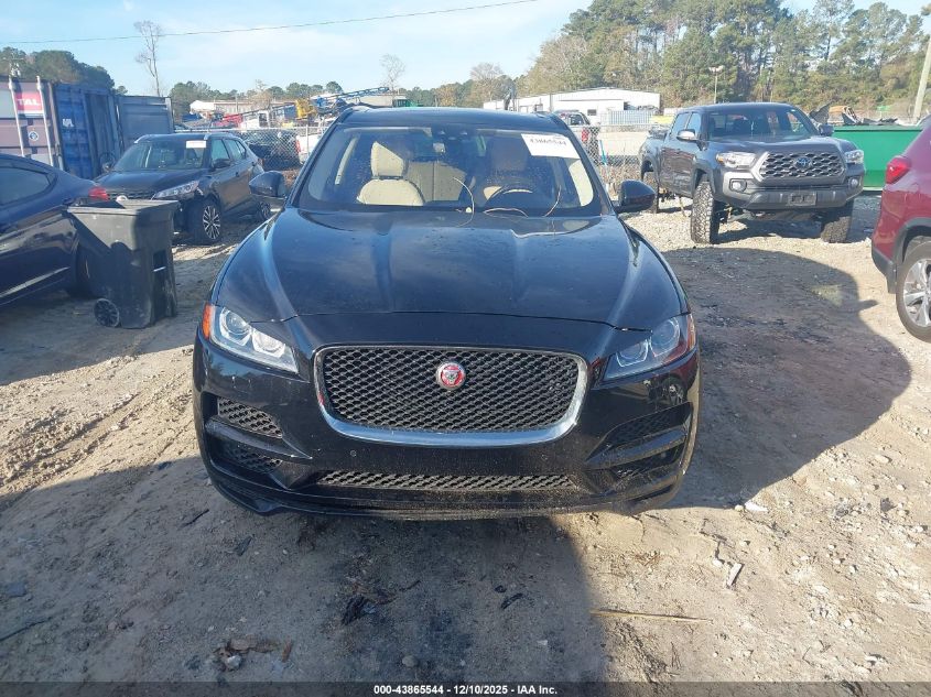 2020 Jaguar F-Pace Premium P250 Awd Automatic VIN: SADCJ2FXXLA629858 Lot: 43865544