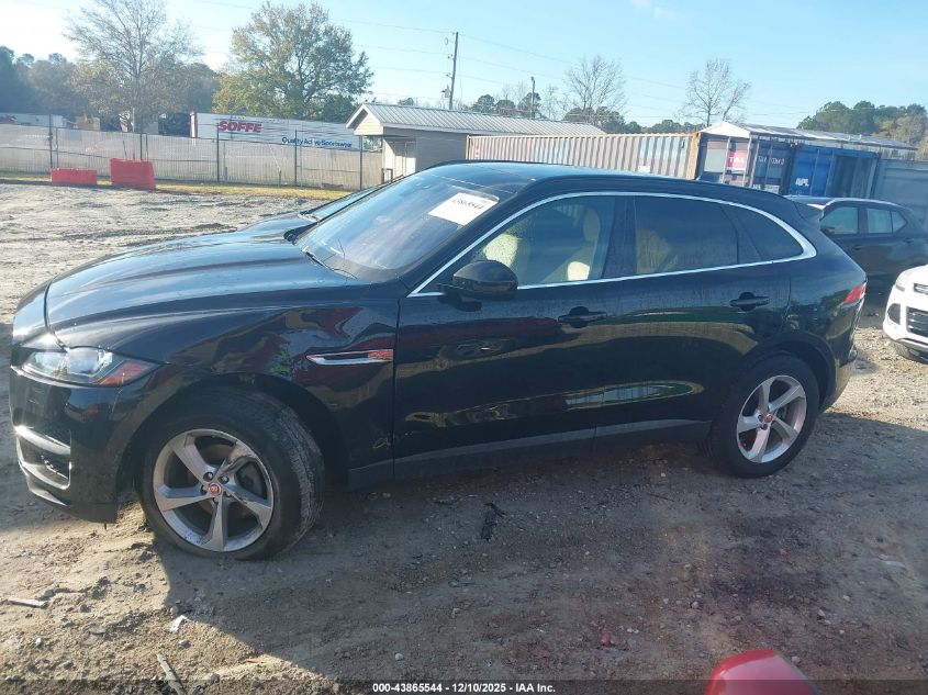 2020 Jaguar F-Pace Premium P250 Awd Automatic VIN: SADCJ2FXXLA629858 Lot: 43865544