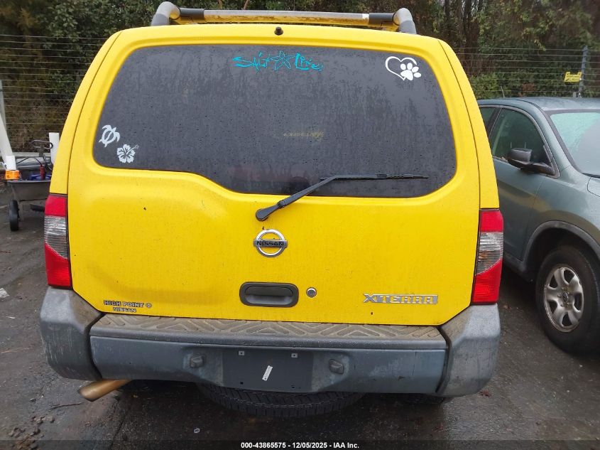 2004 Nissan Xterra Xe VIN: 5N1ED28TX4C655318 Lot: 43865575