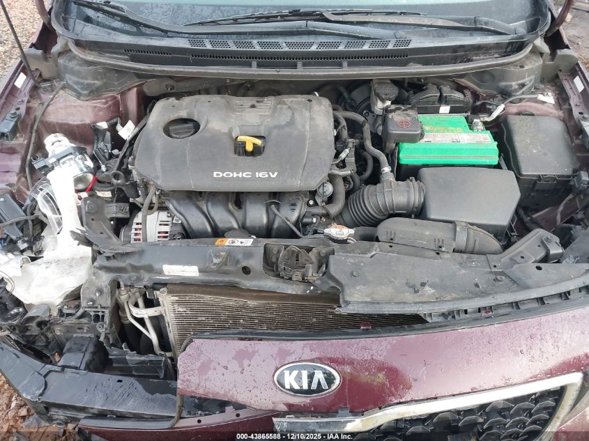 2017 Kia Forte Lx VIN: 3KPFK4A79HE137027 Lot: 43865588