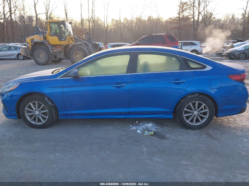 2018 Hyundai Sonata Se VIN: 5NPE24AF6JH720076 Lot: 43865590