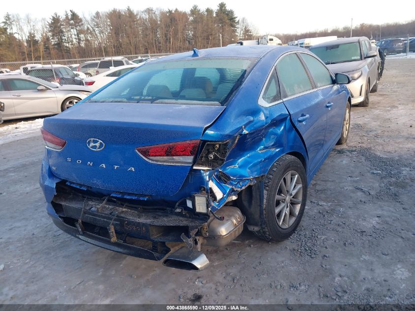 2018 Hyundai Sonata Se VIN: 5NPE24AF6JH720076 Lot: 43865590