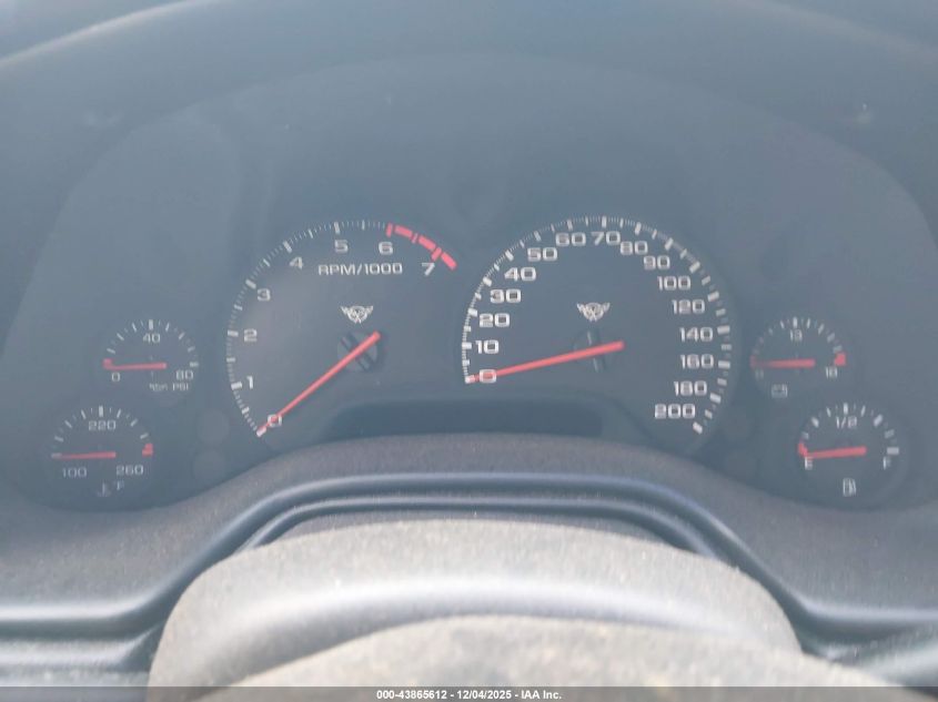 2002 Chevrolet Corvette VIN: 1G1YY22G825122010 Lot: 43865612