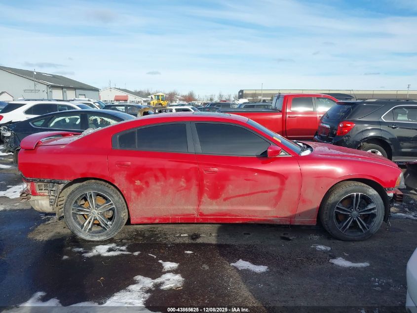 2013 Dodge Charger Sxt Plus VIN: 2C3CDXJG9DH618011 Lot: 43865625
