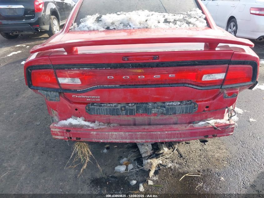 2013 Dodge Charger Sxt Plus VIN: 2C3CDXJG9DH618011 Lot: 43865625