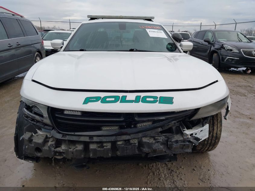 2019 Dodge Charger Police Awd VIN: 2C3CDXKT0KH700816 Lot: 43865626