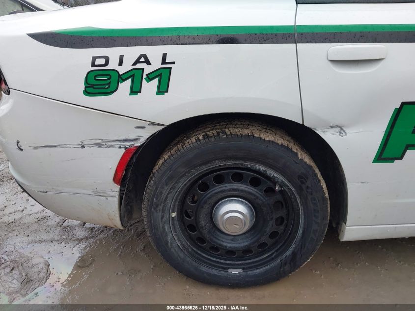 2019 Dodge Charger Police Awd VIN: 2C3CDXKT0KH700816 Lot: 43865626