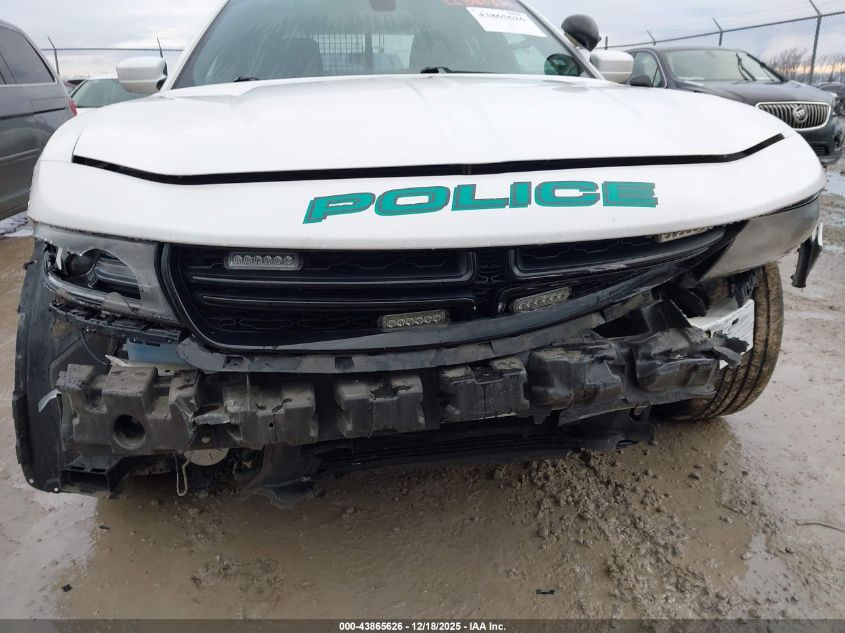 2019 Dodge Charger Police Awd VIN: 2C3CDXKT0KH700816 Lot: 43865626