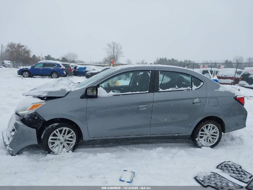 2023 Mitsubishi Mirage G4 Se VIN: ML32FVFJ7PHF02140 Lot: 43865629