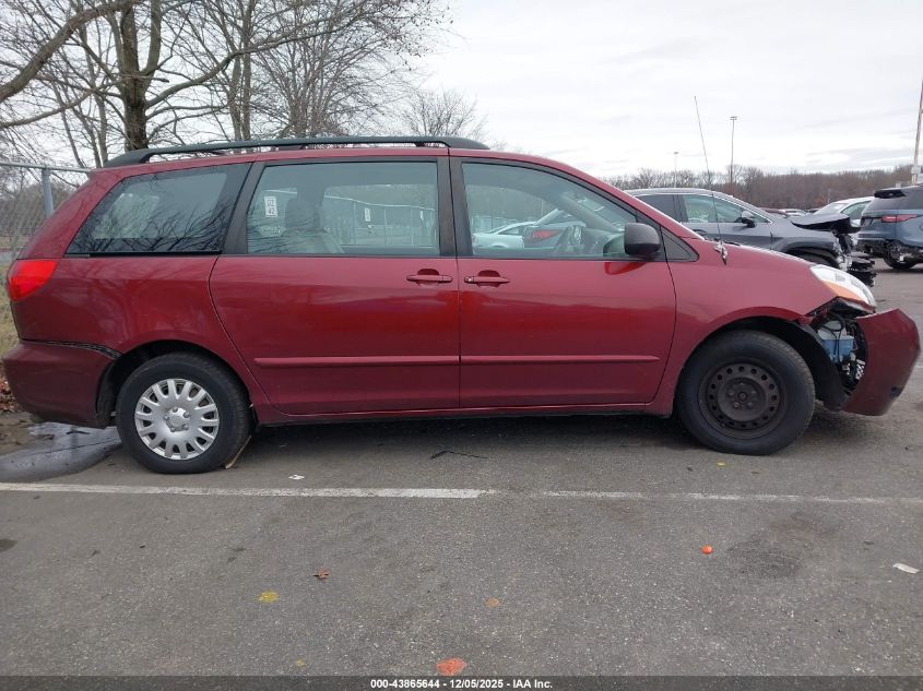2006 Toyota Sienna Ce VIN: 5TDZA23C66S499933 Lot: 43865644