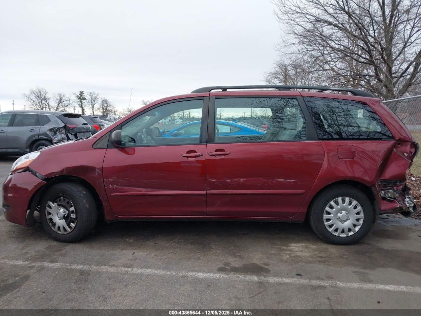 2006 Toyota Sienna Ce VIN: 5TDZA23C66S499933 Lot: 43865644