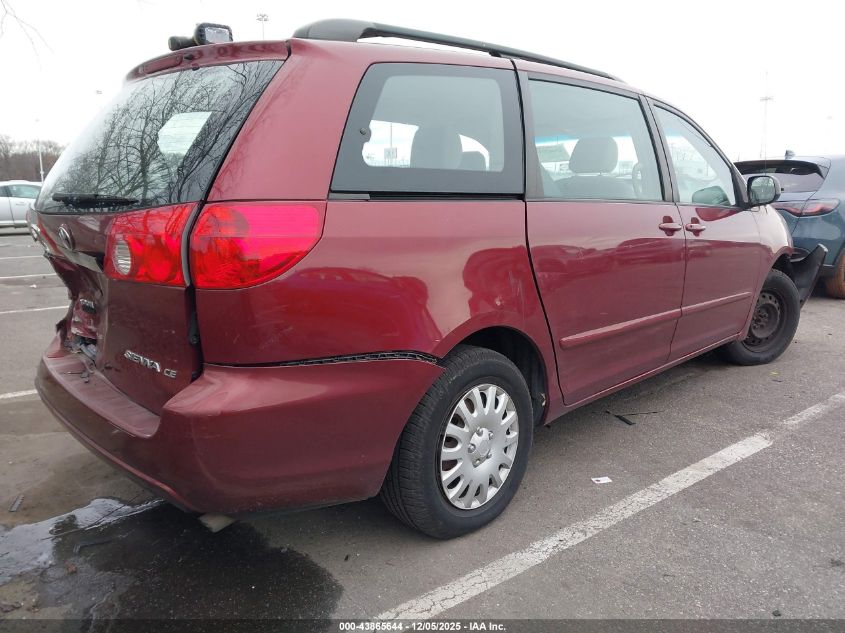 2006 Toyota Sienna Ce VIN: 5TDZA23C66S499933 Lot: 43865644