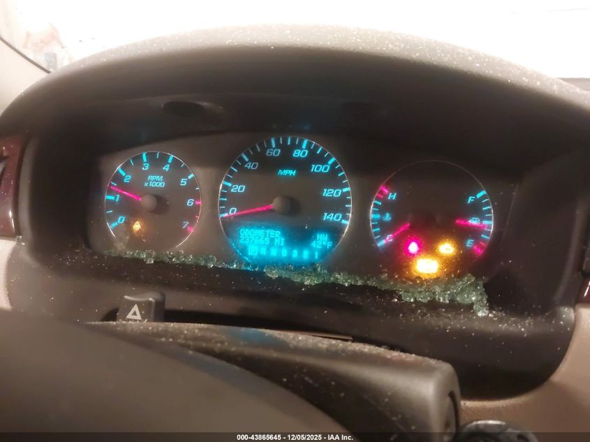 2009 Chevrolet Impala Lt VIN: 2G1WT57K491256142 Lot: 43865645