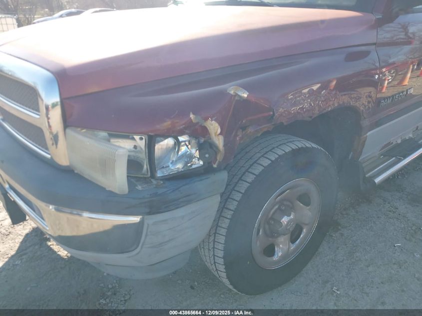 2000 Dodge Ram 1500 St VIN: 1B7HC13Y0YJ120307 Lot: 43865664