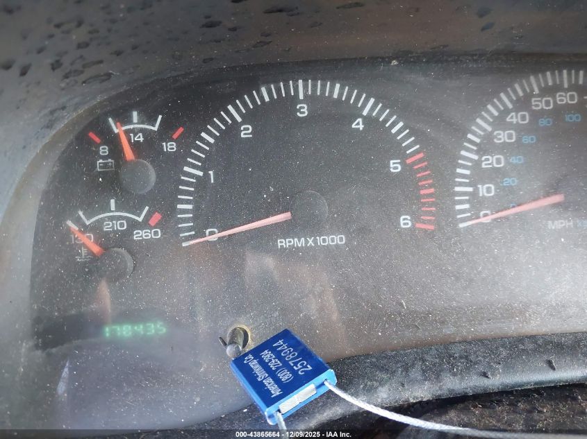 2000 Dodge Ram 1500 St VIN: 1B7HC13Y0YJ120307 Lot: 43865664