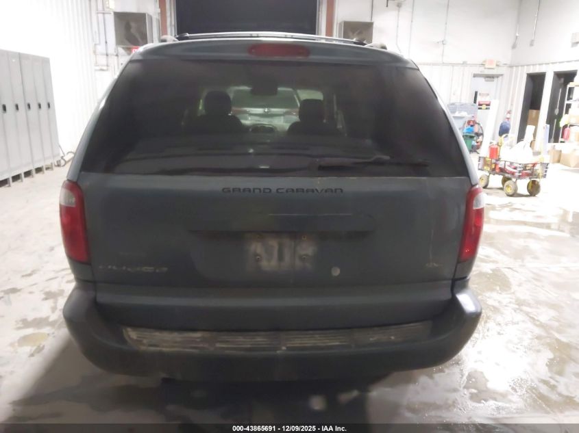 2006 Dodge Grand Caravan Sxt VIN: 2D4GP44L46R806852 Lot: 43865691