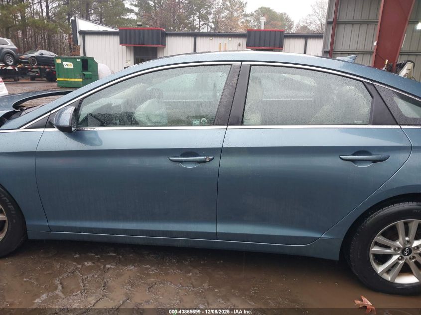 2017 Hyundai Sonata Se VIN: 5NPE24AF3HH509136 Lot: 43865699