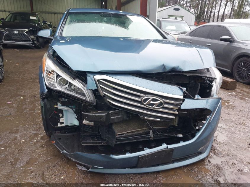2017 Hyundai Sonata Se VIN: 5NPE24AF3HH509136 Lot: 43865699