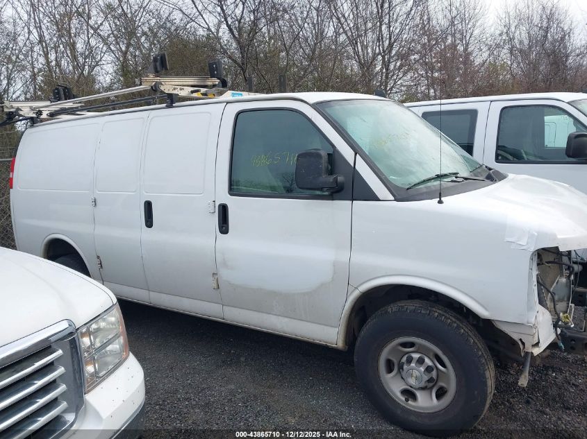2021 Chevrolet Express Cargo Rwd 2500 Regular Wheelbase Wt VIN: 1GCWGAFP4M1309292 Lot: 43865710