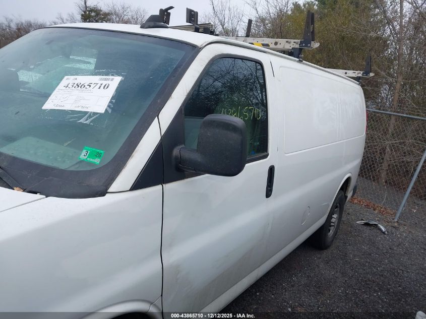 2021 Chevrolet Express Cargo Rwd 2500 Regular Wheelbase Wt VIN: 1GCWGAFP4M1309292 Lot: 43865710