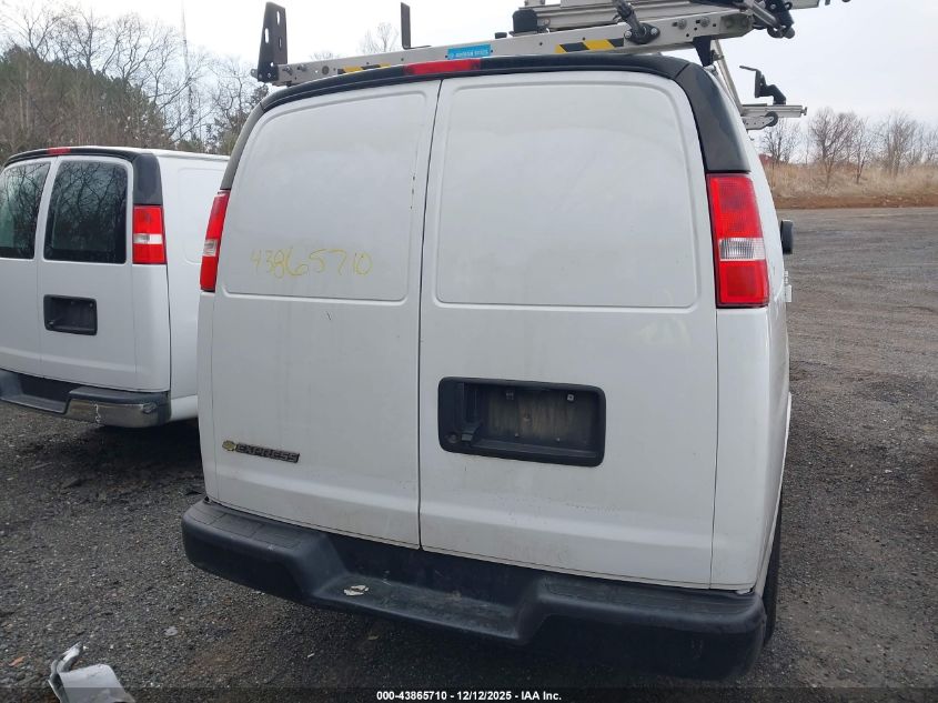 2021 Chevrolet Express Cargo Rwd 2500 Regular Wheelbase Wt VIN: 1GCWGAFP4M1309292 Lot: 43865710