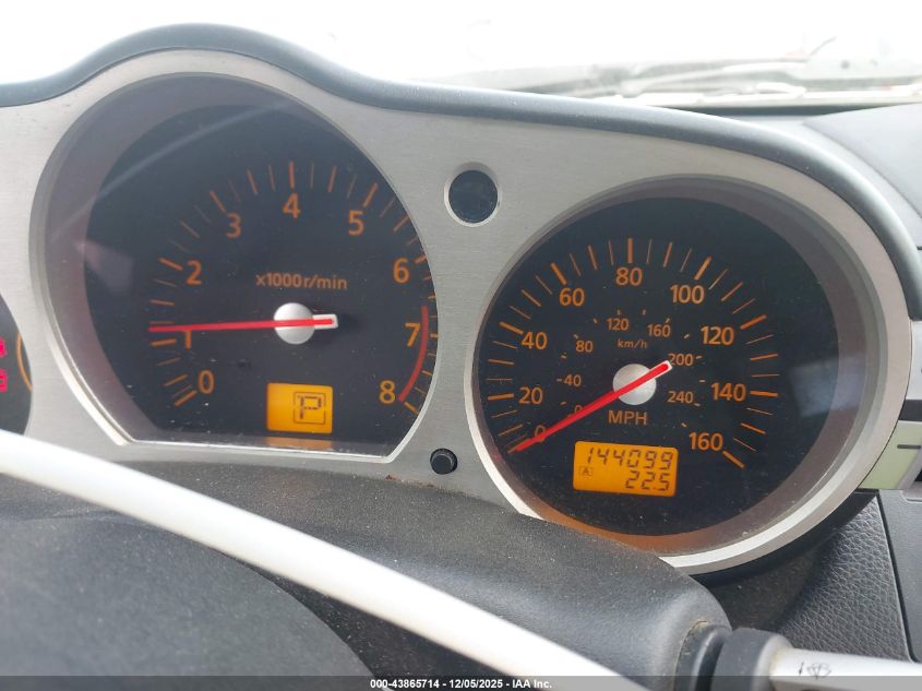 2005 Nissan 350Z Enthusiast VIN: JN1AZ36A65M752073 Lot: 43865714