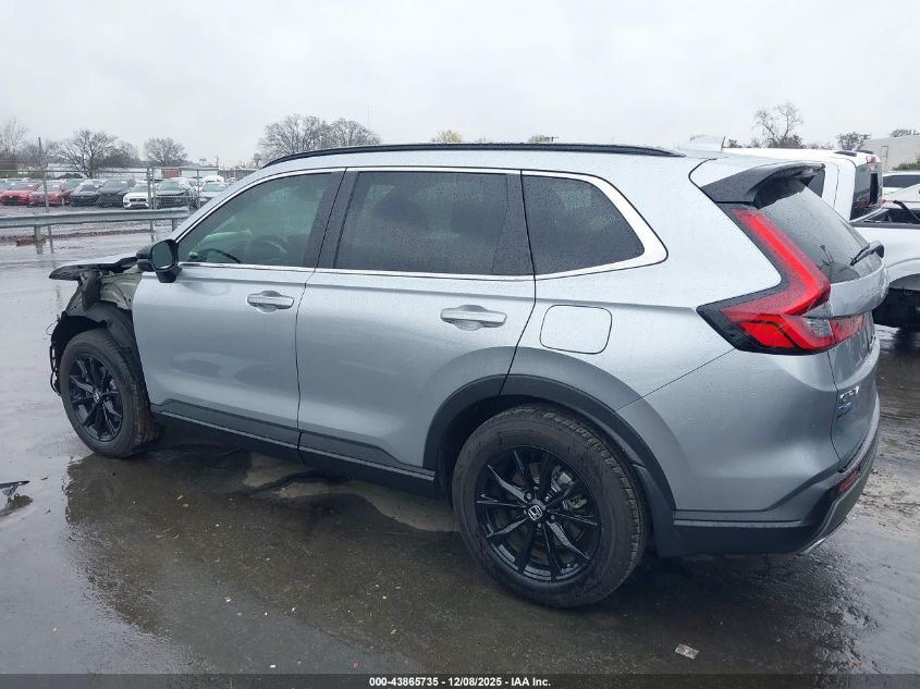 2025 Honda Cr-V Hybrid Sport-L VIN: 7FARS6H84SE052240 Lot: 43865735