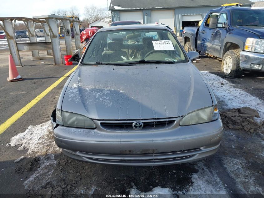 2000 Toyota Corolla Le VIN: 2T1BR12E4YC364551 Lot: 43865745