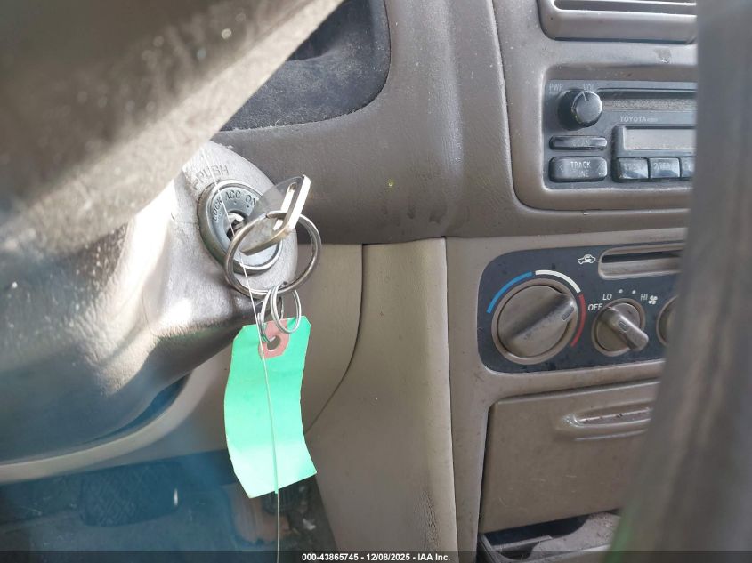 2000 Toyota Corolla Le VIN: 2T1BR12E4YC364551 Lot: 43865745