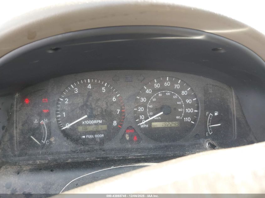 2000 Toyota Corolla Le VIN: 2T1BR12E4YC364551 Lot: 43865745