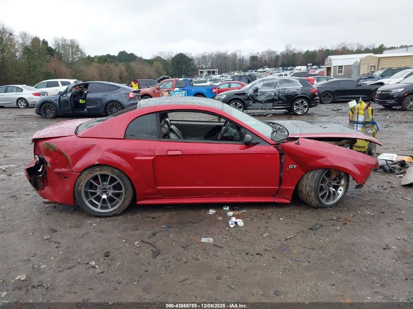 2002 Ford Mustang Gt VIN: 1FAFP42X22F213514 Lot: 43865759