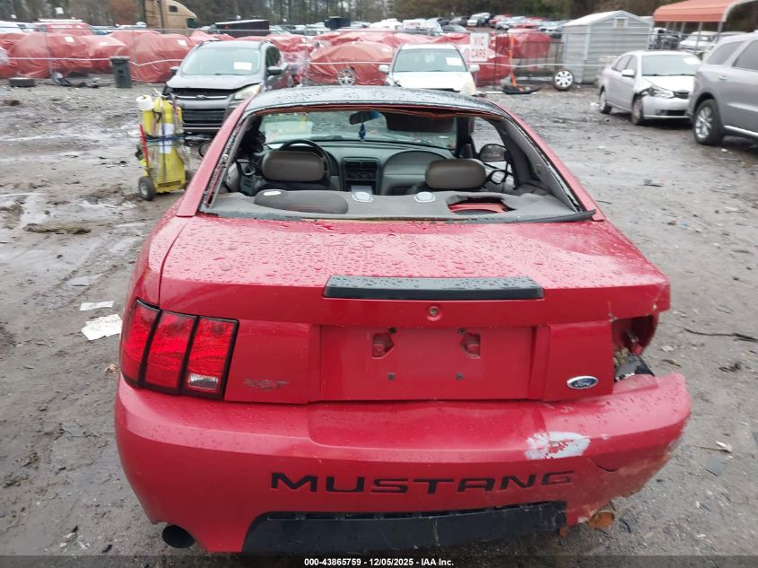 2002 Ford Mustang Gt VIN: 1FAFP42X22F213514 Lot: 43865759