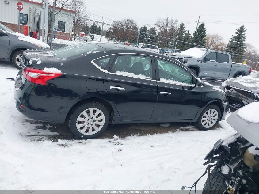 2017 Nissan Sentra Sv VIN: 3N1AB7AP3HY340511 Lot: 43865762