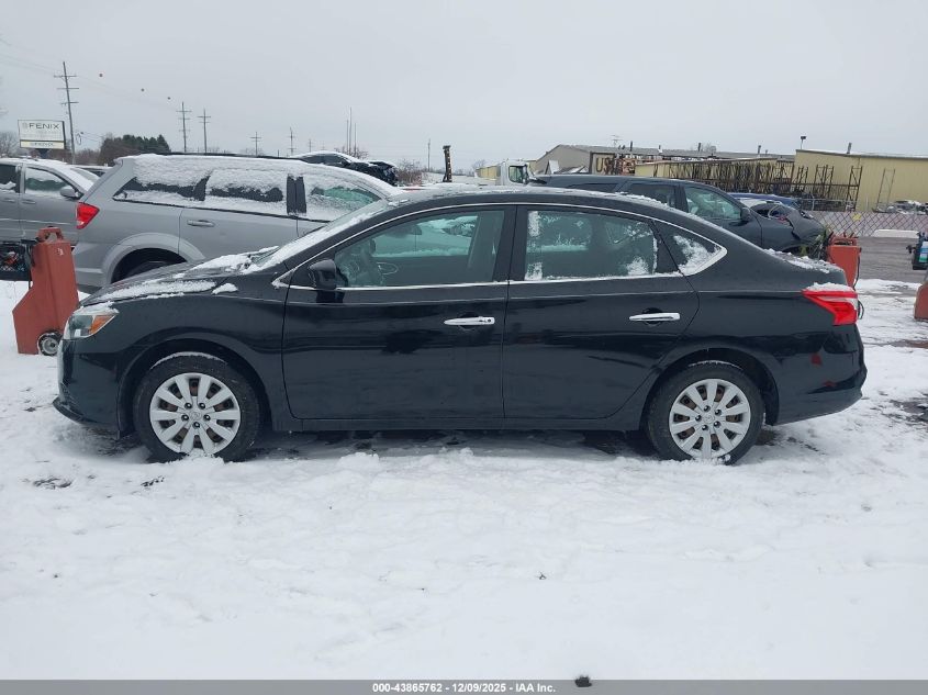 2017 Nissan Sentra Sv VIN: 3N1AB7AP3HY340511 Lot: 43865762