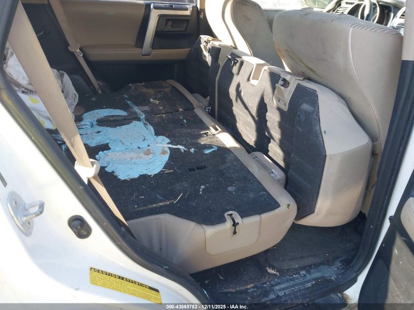 2011 Toyota 4Runner Sr5 V6 VIN: JTEZU5JR2B5016742 Lot: 43865782