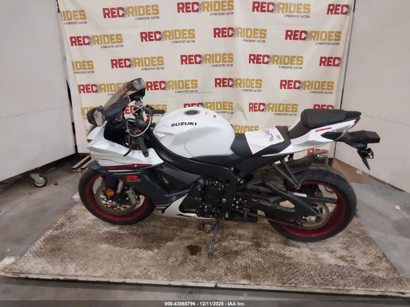 2024 Suzuki Gsx-R750 VIN: JS1GR7MA5R7100075 Lot: 43865796