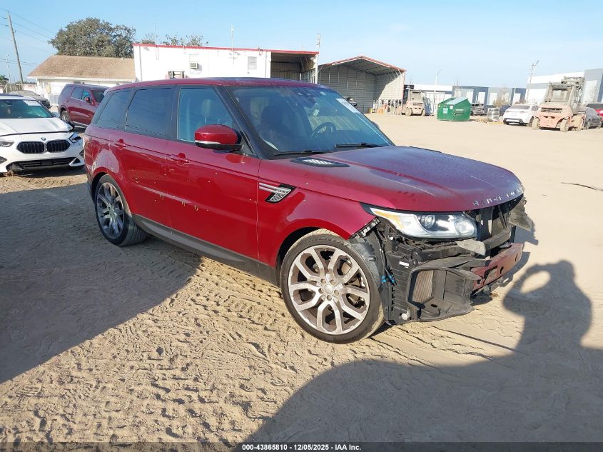 LAND ROVER RANGE ROVER SPORT 3.0L V6 SUPERCHARGED HSE
