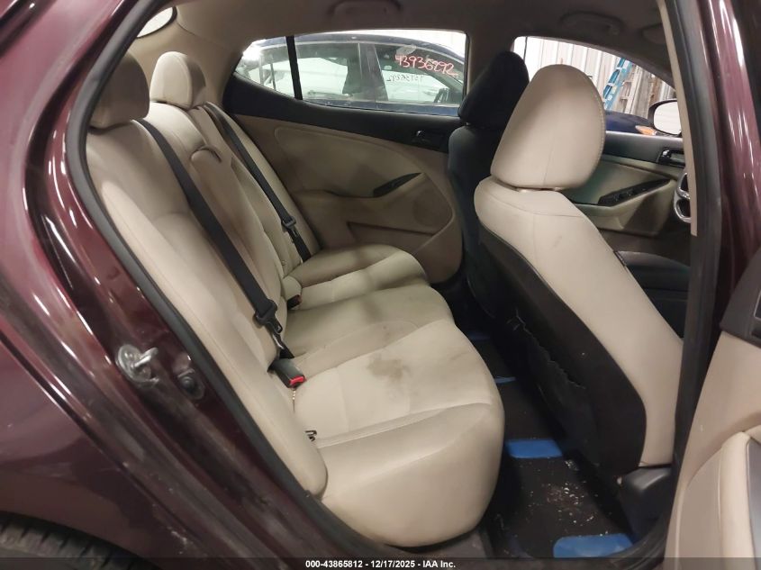 2012 Kia Optima Lx VIN: 5XXGM4A78CG056180 Lot: 43865812