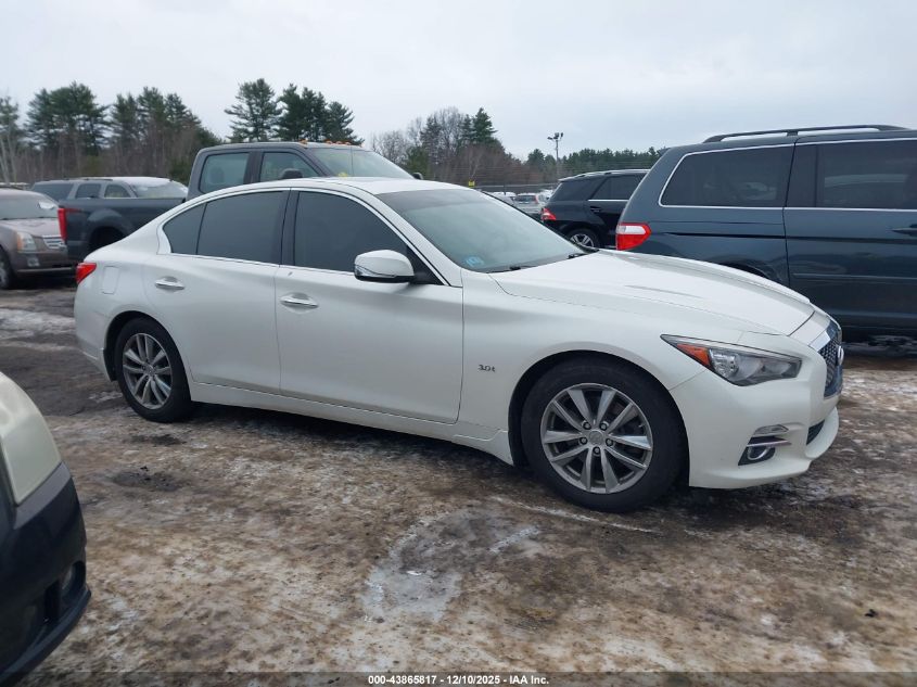 2016 Infiniti Q50 3.0T Premium VIN: JN1EV7AR3GM345039 Lot: 43865817