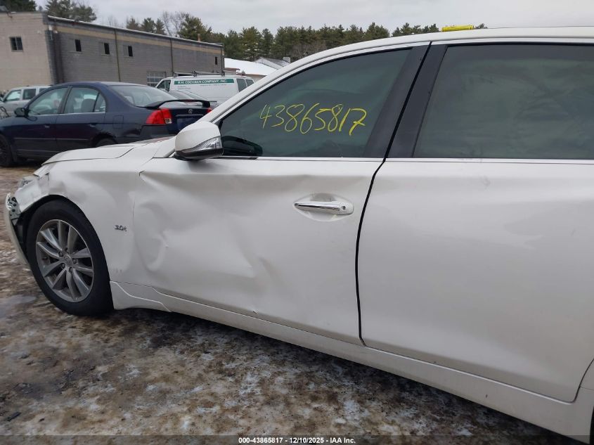 2016 Infiniti Q50 3.0T Premium VIN: JN1EV7AR3GM345039 Lot: 43865817