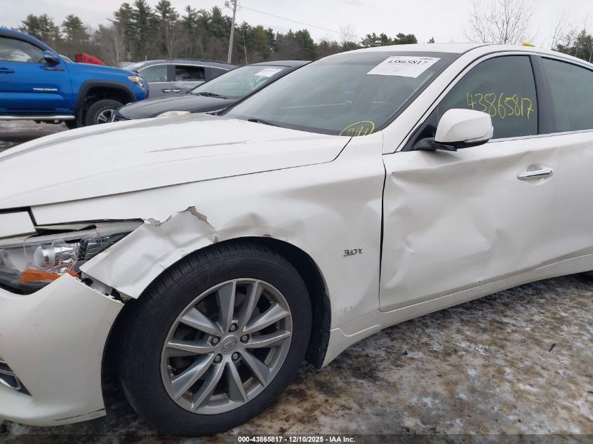 2016 Infiniti Q50 3.0T Premium VIN: JN1EV7AR3GM345039 Lot: 43865817