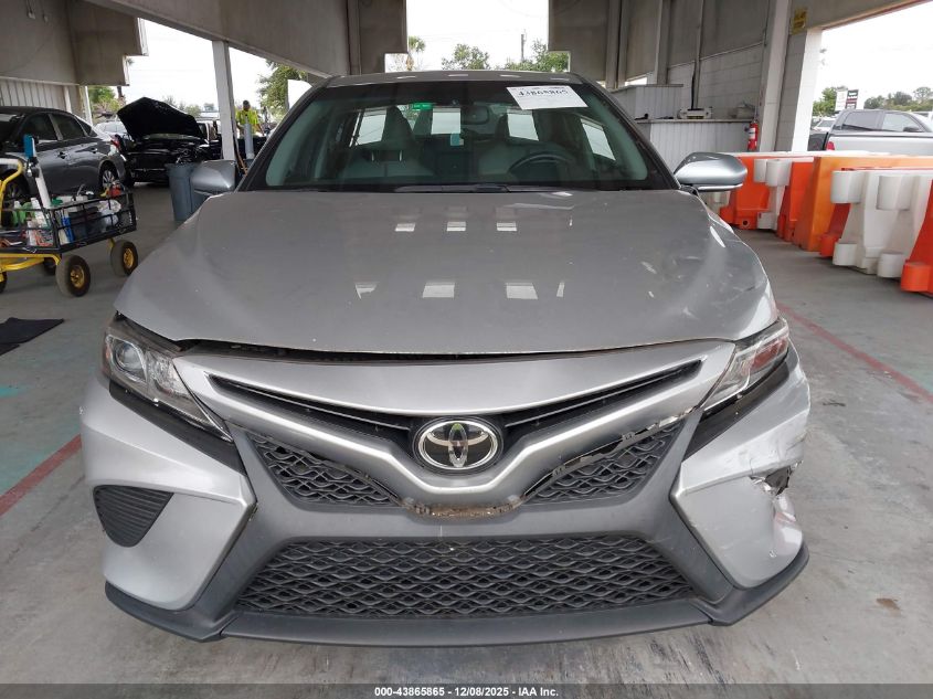 2018 Toyota Camry Se VIN: 4T1B11HK1JU553330 Lot: 43865865