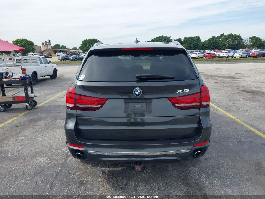 2015 BMW X5 xDrive35I VIN: 5UXKR0C58F0P02693 Lot: 43865892