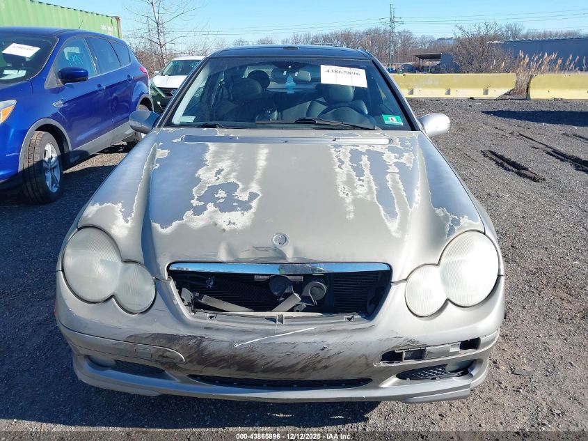 2003 Mercedes-Benz C 230 Kompressor Sport VIN: WDBRN40JX3A463088 Lot: 43865896