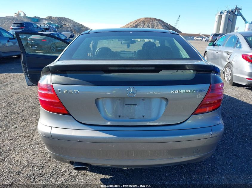 2003 Mercedes-Benz C 230 Kompressor Sport VIN: WDBRN40JX3A463088 Lot: 43865896